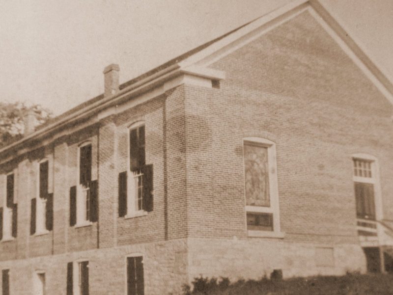 1856 - Oldest Known Photo of the Chapel