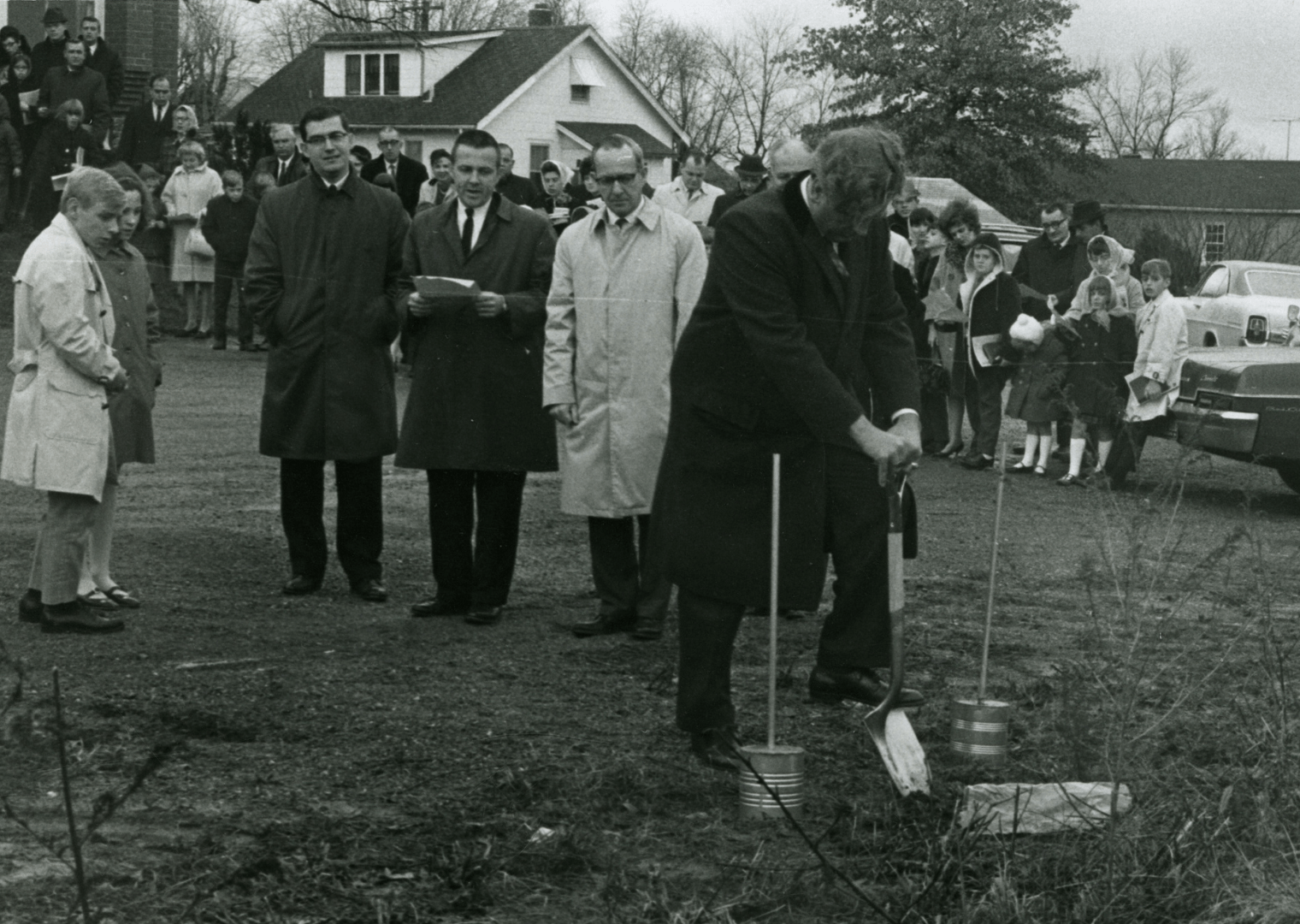 Ground breaking of education wing