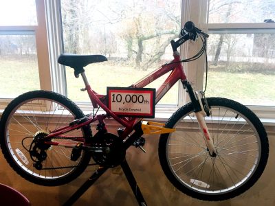 Bike Rehab 10,000th Bike 4×3 Bike Rehab 10,000th Bike 4x3