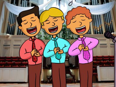 Men's Gospel Chorus Rehearsal