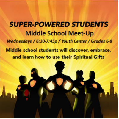 Middle School Meet-Up Wednesday 526